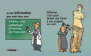 Les Indices pensables: 19- Des messages avec ou sans information...